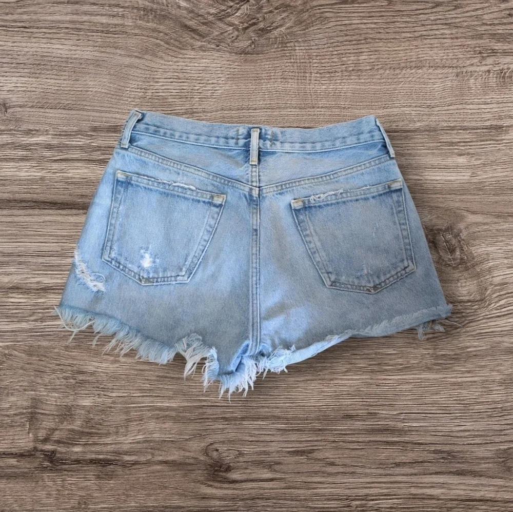 Agolde Parker Vintage Cut Off Short In Animate